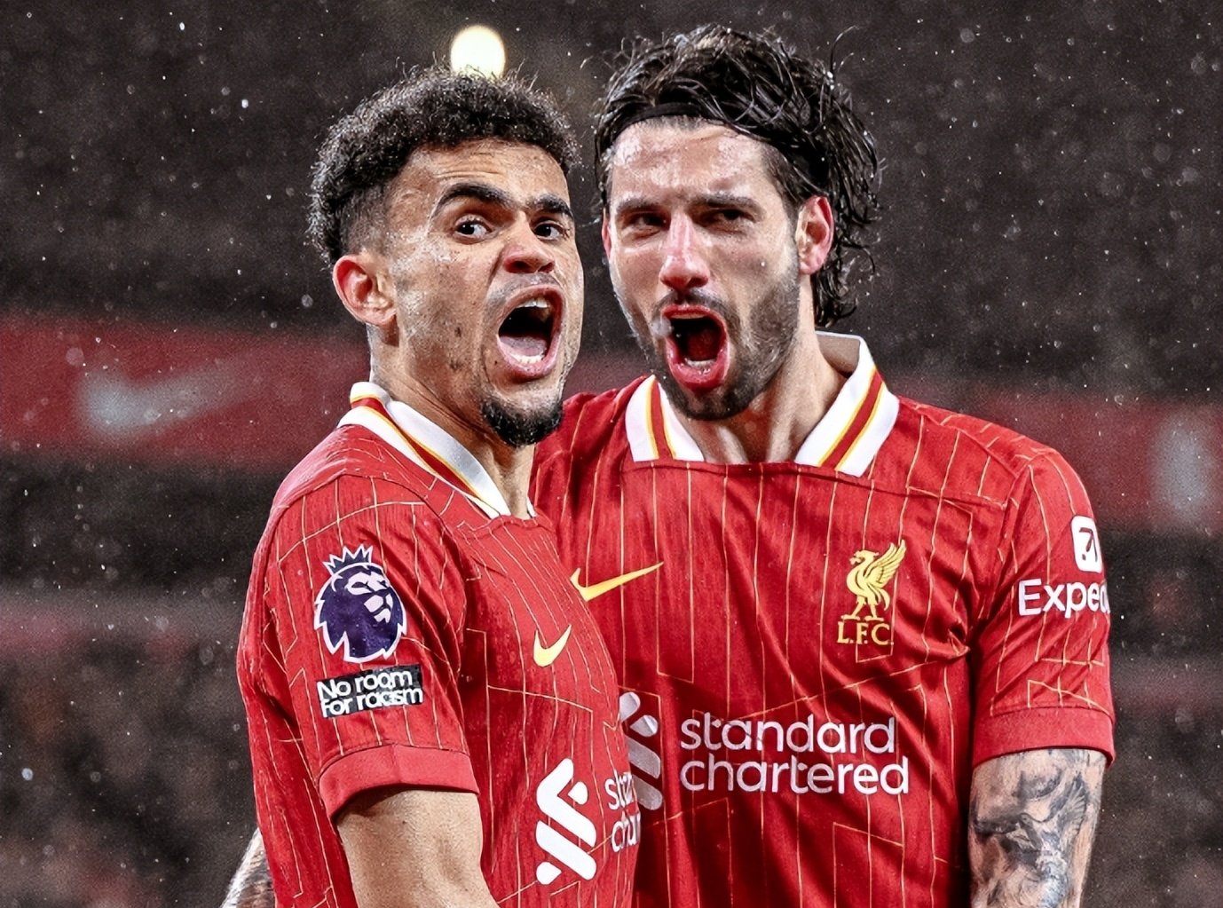 利物浦主场战胜曼联，继续领先小组